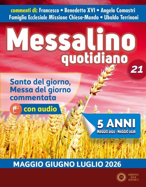 Messalino quotidiano (2026) vol. 21 - Benedetto XVI (Joseph Ratzinger) (Cur )