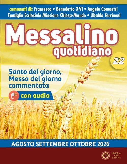 Messalino quotidiano (2026) vol. 22 - Benedetto XVI (Joseph Ratzinger) (Cur )