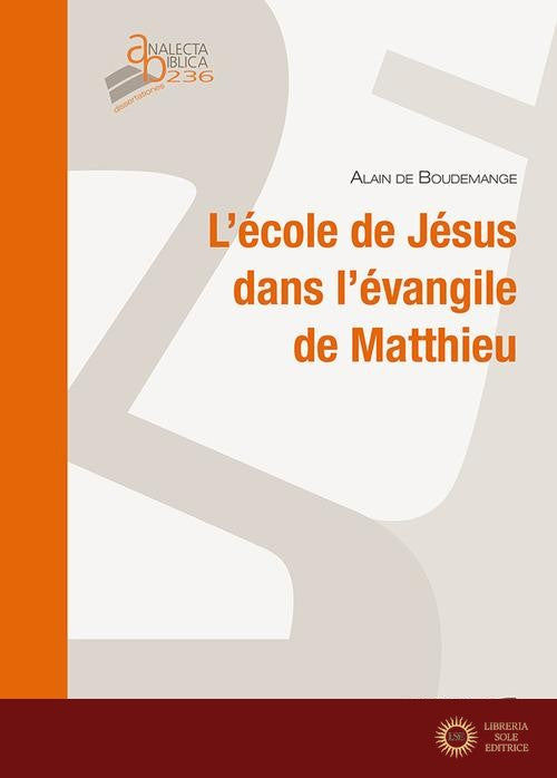 L'école de Jésus dans l'évangile de Matthieu